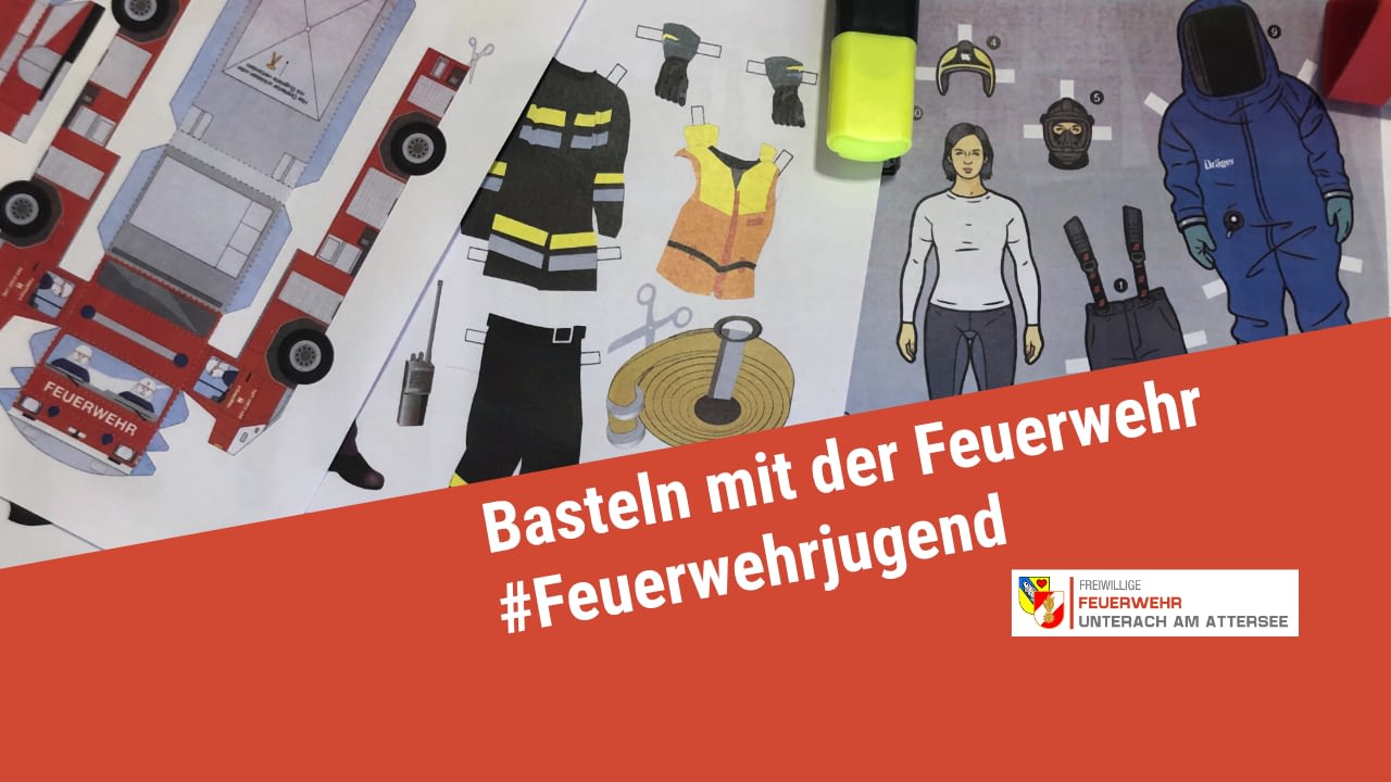 Basteln mit der Feuerwehr - für Zuhause! | Freiwillige Feuerwehr