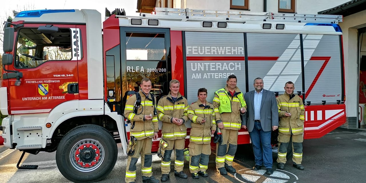 Atemschutzleistungsprüfung von 2 Trupps