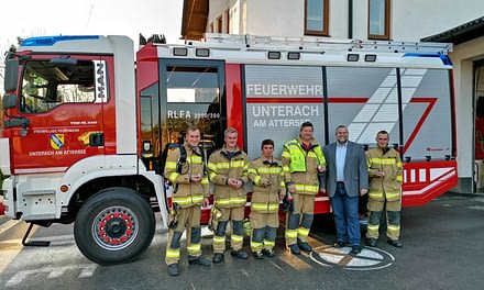 Atemschutzleistungsprüfung von 2 Trupps