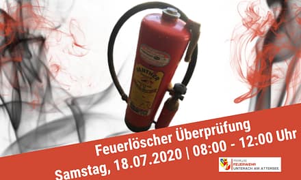 Feuerlöscher Überprüfung: 18.07.2020 | 08:00-12:00Uhr