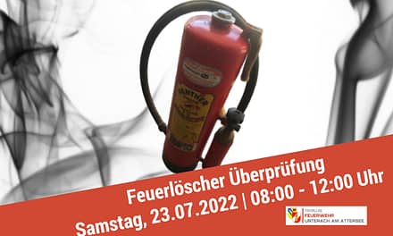 Feuerlöscher Überprüfung: 23.07.2022 | 08:00-12:00Uhr