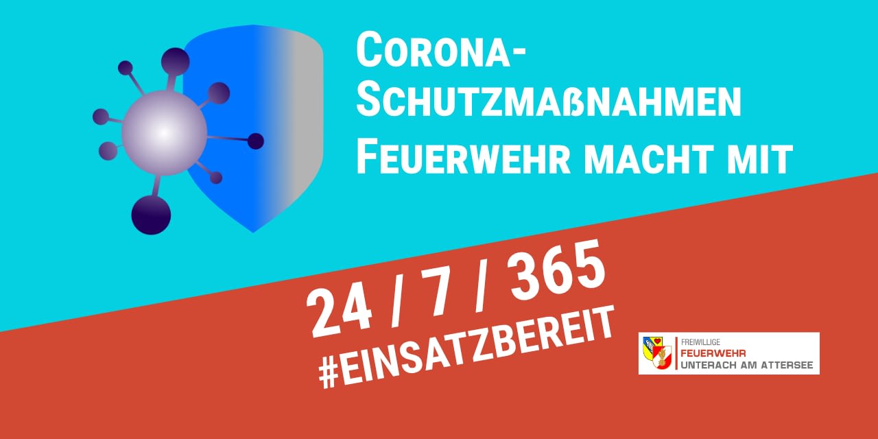 Corona-Schutzmaßnahmen – Feuerwehr mach mit!